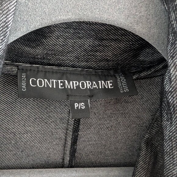 Simons Contemporaine Draped Pocket Dress Grey Size Small Sporty Y2K - Picture 6 of 16